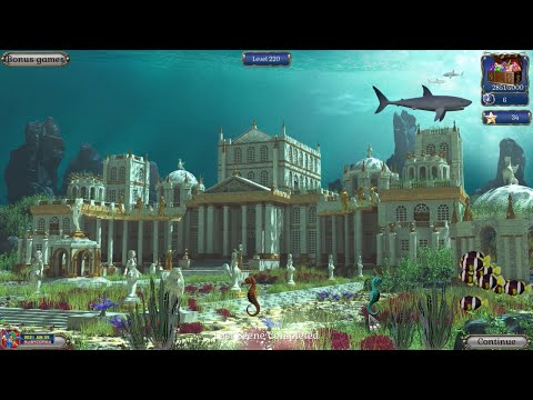 Jewel Match 15: Aquascapes CE (2021, PC) - 32 of 32: Level 219, 220, Extra Content [1080p60]