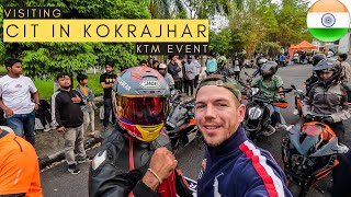 Visit CIT in Kokrajahr for a KTM event with @88Racing and @SalihaÖzkan