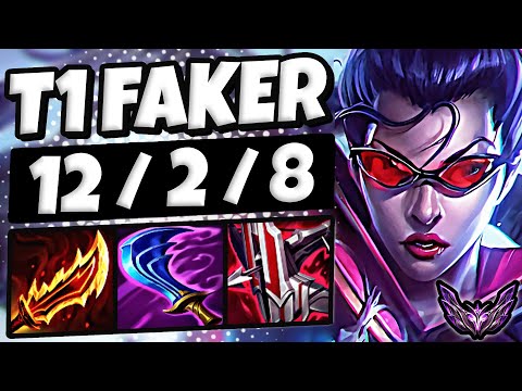 T1 Faker Vayne vs Katarina [ MID ] Patch 13.1 Korea Master ✅