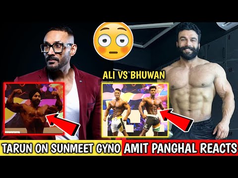TARUN ON SUNMEET😨 GYNO... AMIT PANGHAL REACTS ALI  VS BHUWAN