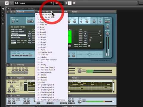 Native Instruments REAKTOR's Resochord - Part 6 - Targeting Drums