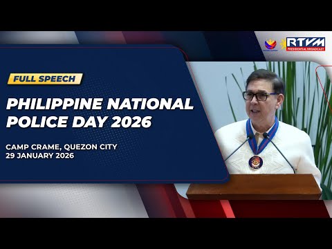 Philippine National Police Day 2026 (Speech)