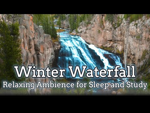 Winter Waterfall in the National Park | 8 Hour ASMR for Sleep, Focus & Meditation S2 E3