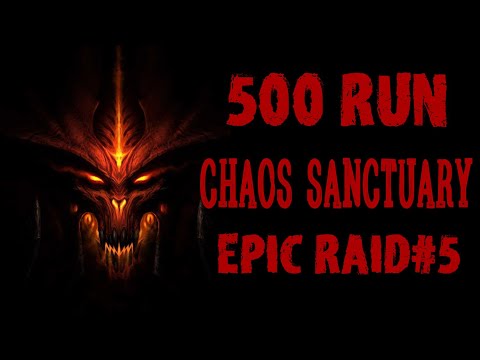 500 runs of Chaos Sanctuary. In search of Tyrael's Might.
