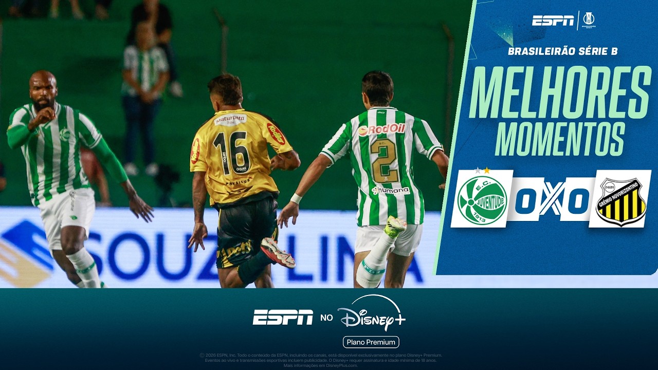Juventude vs Grêmio Novorizontino Highlights