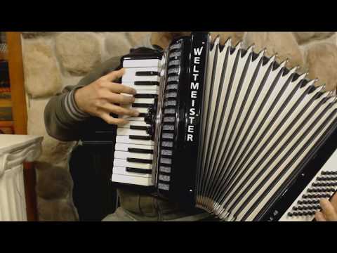 WELTPER2648BK - Black Weltmeister Perle Piano Accordion MM 26 48 $1799