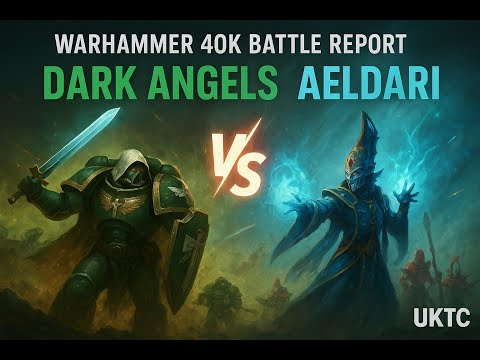 Dark Angels (Wrath) vs Aeldari (Battlehost) | Warhammer 40k Battle Report