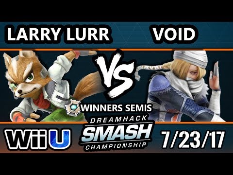 DHATL 17 Wii U - MSF | Larry Lurr (Fox) Vs. CLG | VoiD (Sheik) - SSBM Singles WS