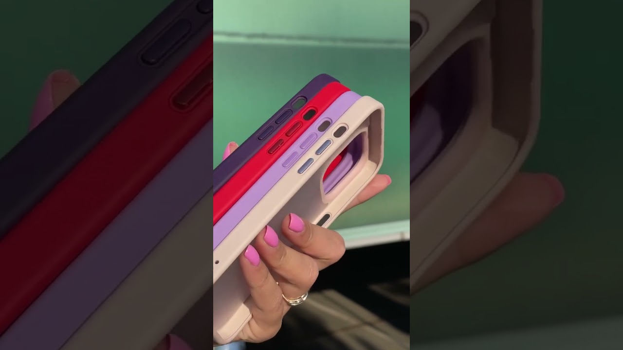 TPU+PC чехол Metal Buttons для Apple iPhone 14 (6.1) Темно-Фиолетовый