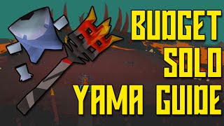 Budget SOLO Yama Guide Day 1 (OSRS)