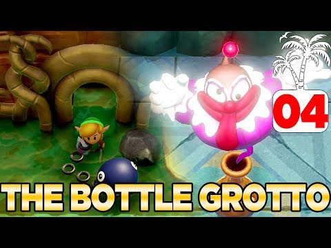 The Bottle Grotto & Genie in Link's Awakening Switch - 100% Walkthrough 04