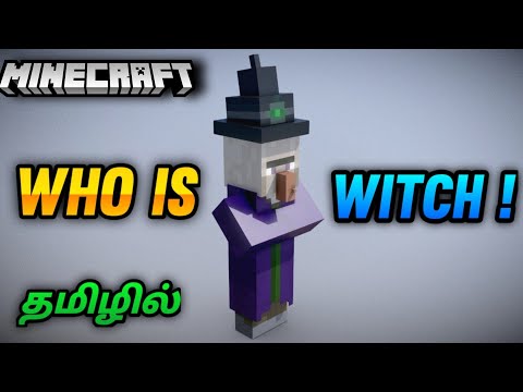 Who Is Witch In Minecraft Tamil | Story Of Witch In Minecraft | Tamil | George Gaming |