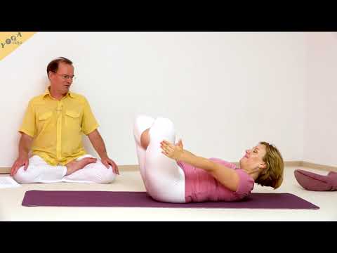 Stärkung schräge Bauchmuskeln im Lotus - Yoga Asana Lexikon