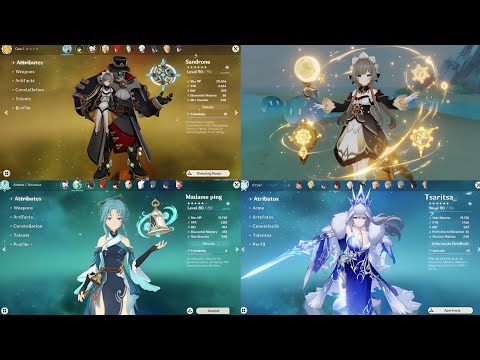 TSARITSA AND MADME PING & SANDRONE GAMEPLAY MAJOR UPDATES! |GENSHIN IMPACT