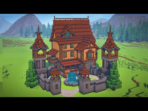 Easy Castle Tutorial - Build like a Pro!