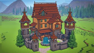 Minecraft: How To Build A Castle | Easy Tutorial