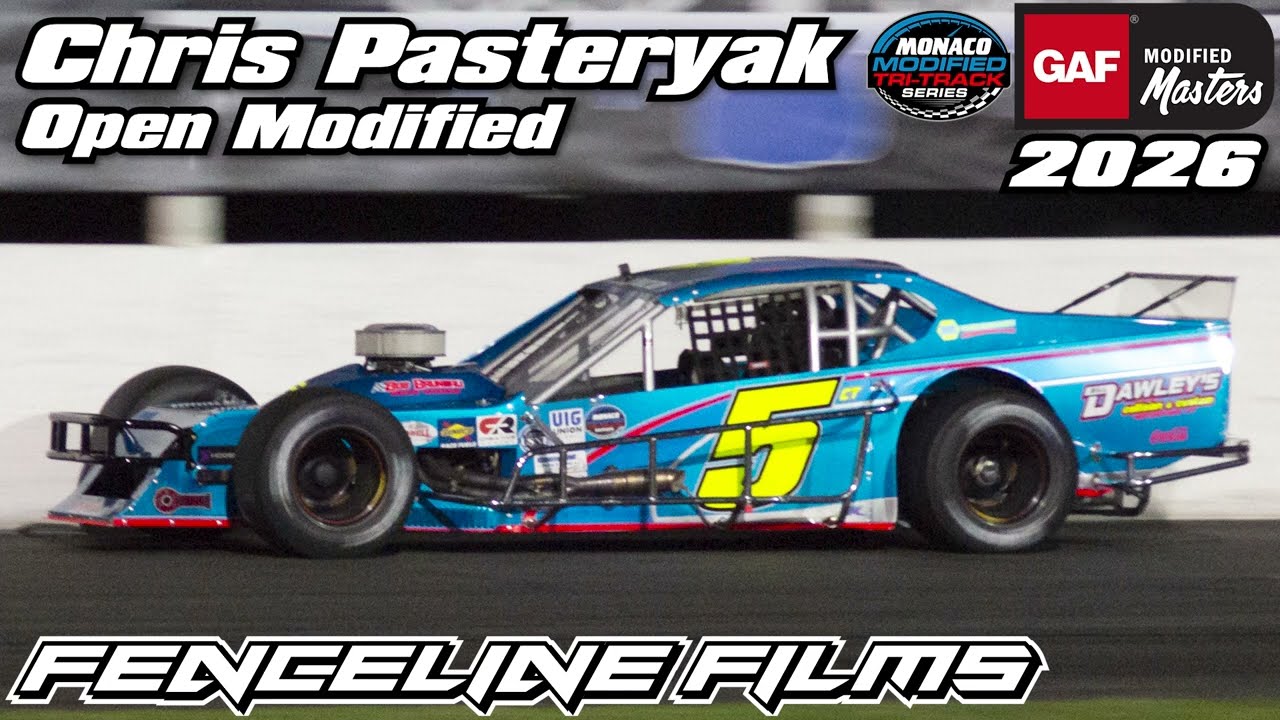 Chris Pasteryak at Stafford Speedway Modified Event 2026