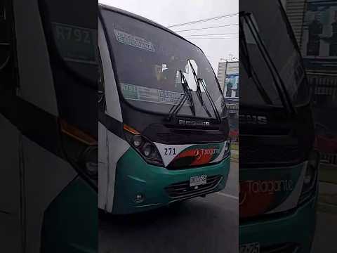 flota Talagante N 271 neobus thunder+ lo 916/recorrido:R792 Santiago