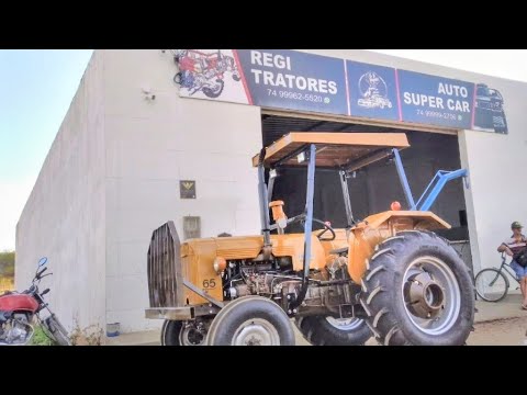 "TRATOR VALMET 65id HIDRÁULICO E COM COMANDO"