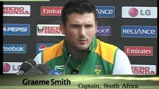 Graeme Smith, the captain of South African team