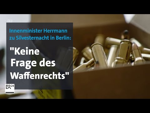 Gun laws - dispute over stricter law | BR24 18:30