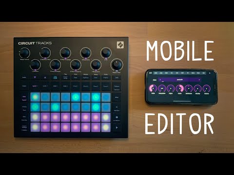 Edit Novation Circuit patches on a mobile phone (Tracks and OG)