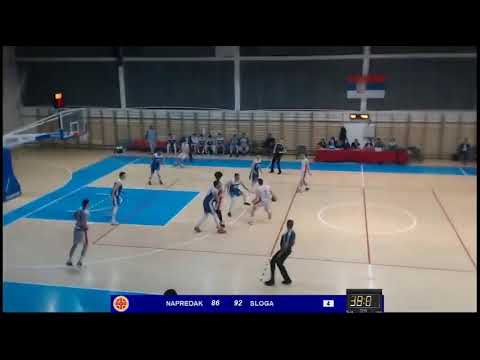 KLS 20. kolo / KK Napredak JKP - KK Sloga