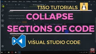 How to collapse sections of code in Visual Studio Code