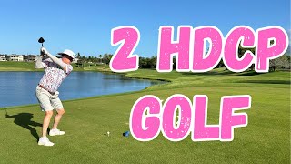 THIS is what 2 HDCP Golf Looks Like | 9 Holes with every shot explained