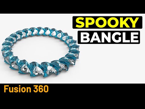 Fusion 360 Tutorial "Spooky Bangle"