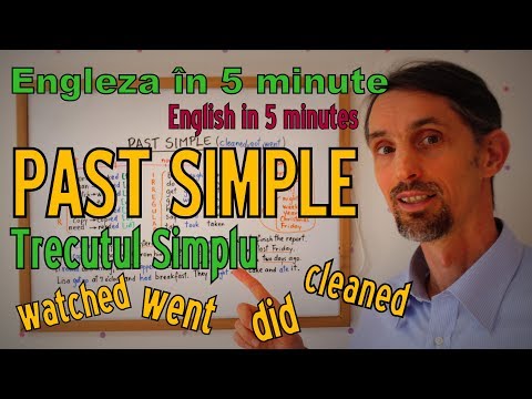 Lectii Gramatica Engleza - PAST SIMPLE / Trecutul Simplu - English Grammar Lessons