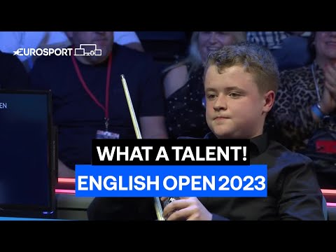 💯 17-year-old Stan Moody hits amazing century against World Champion Luca Brecel | 2023 English Open