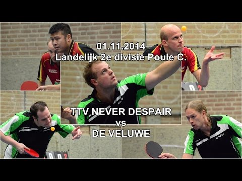 TMC: TTV Never Despair 1 vs De Veluwe 1 - 01.11.2014