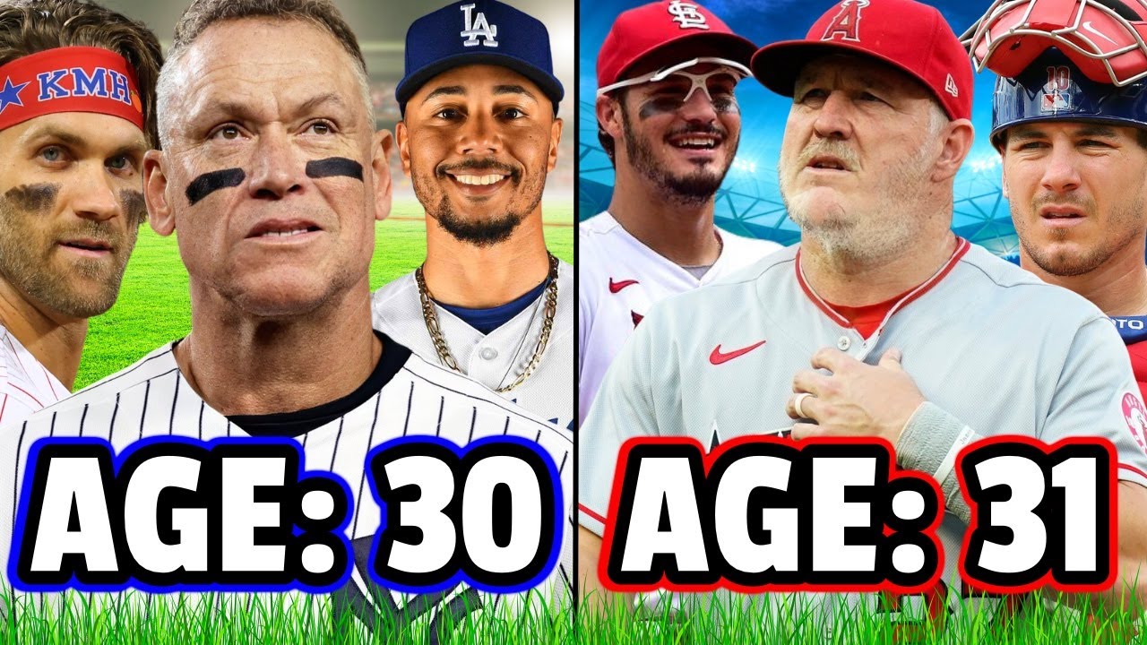 Which MLB team has the oldest players?
