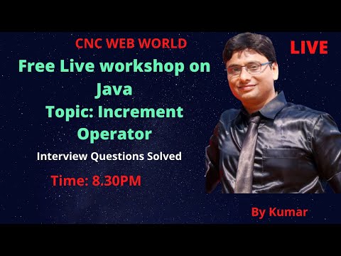 Increment And Decrement Operators In Java 100 Practical Session Java Tutorial