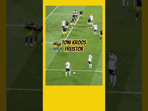 Toni Kroos free kick - Sweden vs Germany #EM #footballshorts #fußball #kroos
