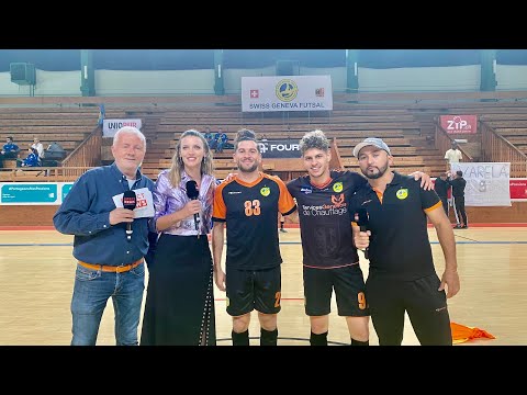 Avant match Swiss Geneva Futsal Vs Futsal Minerva