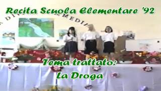 preview picture of video 'Recita scuola elementare anno 93 San Costantino Calabro - La Droga'