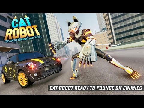Cat Robot Car Transformation Game by Mustard Games Studios | Robot Transformation