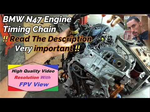BMW N47 Engine Timing Chain setup Step By Step