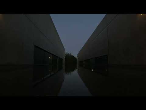 Reflecting Pool Meditation by the Pulitzer
