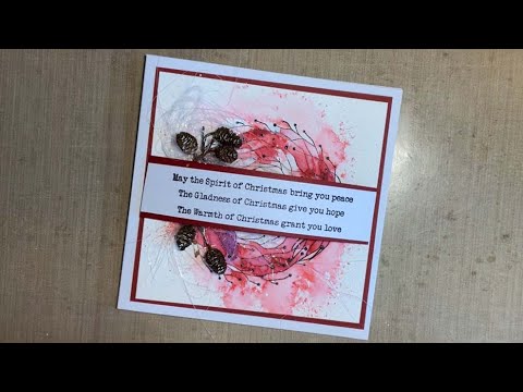 The Spirit of Christmas by Jo Rice - A Lavinia Stamps Tutorial