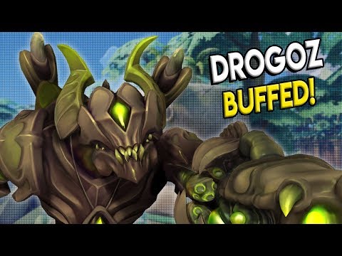 DROGOZ FINALLY BUFFED!! | OB70 Paladins Gameplay