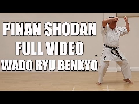 Pinan Shodan - Wado Ryu Karate - Full Video