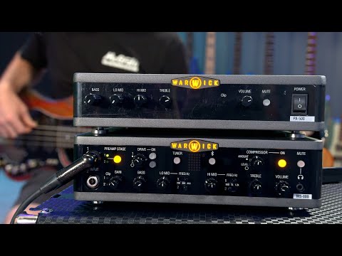 The Best Video You'll See About the New Warwick MS800 and PA500 Bass Amplifiers
