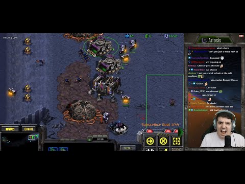 Artosis gets Sunken Rushed - Artosis Starcraft Remastered