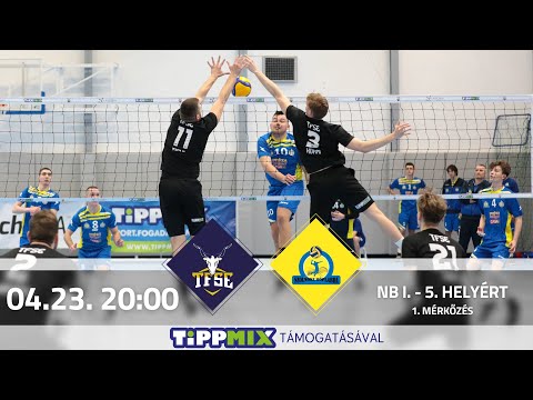 TFSE – Szolnoki RK | Férfi Röplabda NBI. - 5. helyért - 1. mérkőzés |
