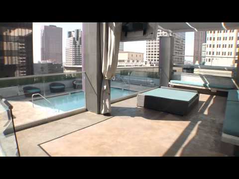 The Roosevelt Lofts Downtown Los Angeles Rooftop Pool / Clubhouse