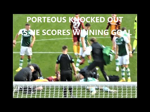 PORTEOUS KNOCKED OUT AS HE SCORES WINNING GOAL (08/10/22)