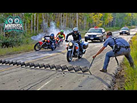 When Cops Take Down Motorcycles With No Mercy So Crazy You’d Think They’re Fake! #1